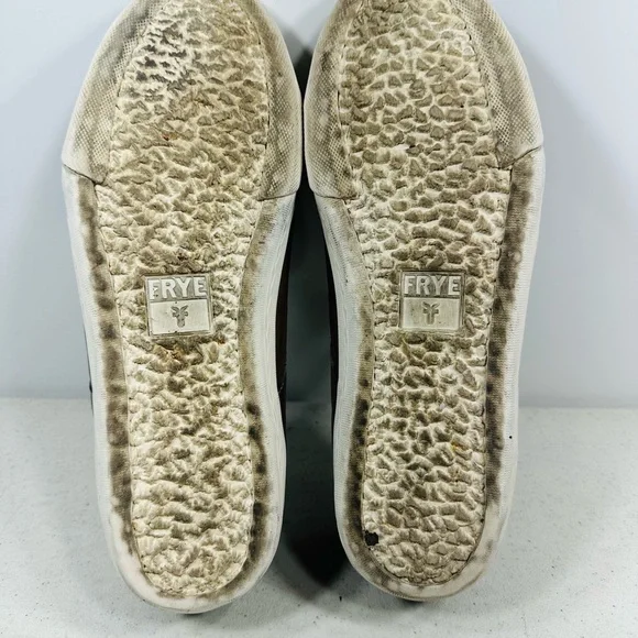 Frye Mindy Double Monk Strap sneakers in brownish-gray size 9 - Picture 6 of 7